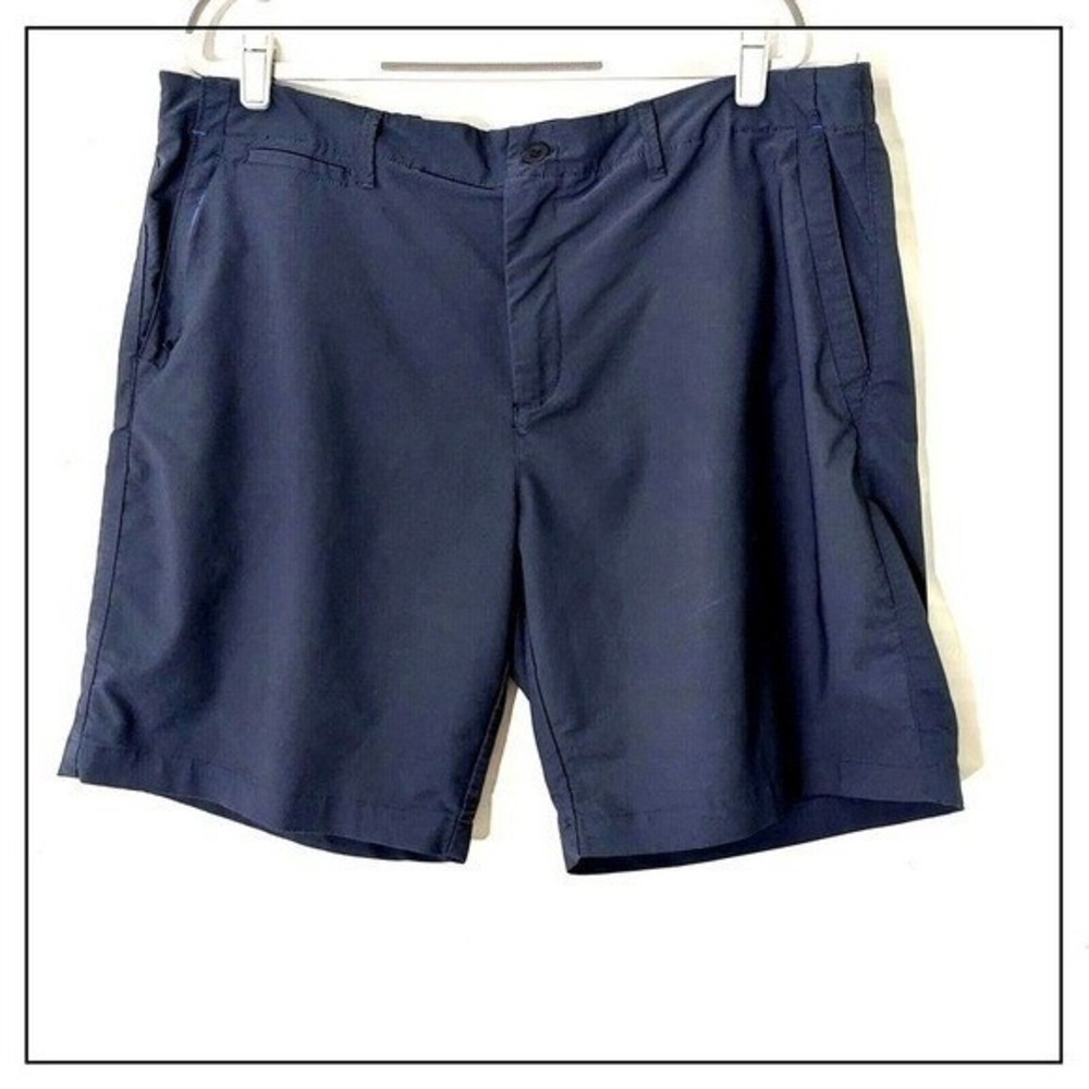 English Laundry Shorts Men 40 Navy Golf Performance Stretch Active Lightweight